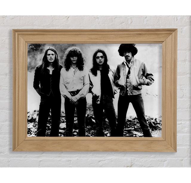 Thin Lizzy - Single Picture Frame Art Prints Bright Star Size: 59.7cm H x 84.1cm W x 8cm D on Productcaster.