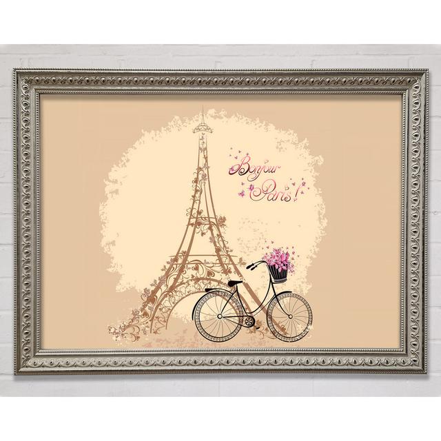 Eiffel Tower Retro 4 Rosalind Wheeler Größe: 21 cm H x 29,7 cm B on Productcaster.