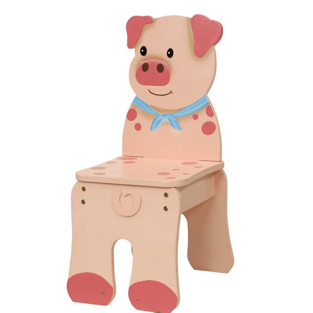 Children's Chair Fantasy Fields by Teamson Kids Theme: Pig on Productcaster.