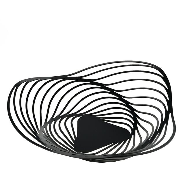 Abstract Decorative Bowl in Black Alessi on Productcaster.