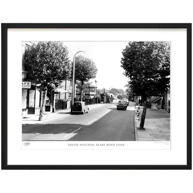 'South Wigston, Blaby Road C1960' - Picture Frame Photograph Print on Paper The Francis Frith Collection Size: 48.4cm H x 63.6cm W x 2.3cm D on Productcaster.