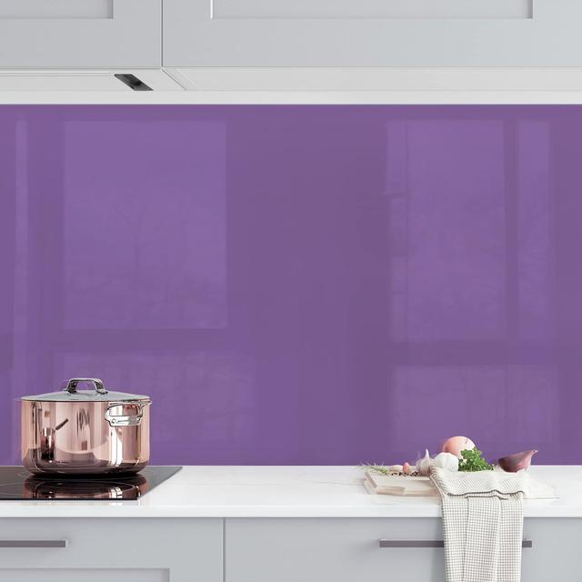 Adalynne 50 x 250cm PVC Tile in Bordeaux Ebern Designs Colour: Purple on Productcaster.