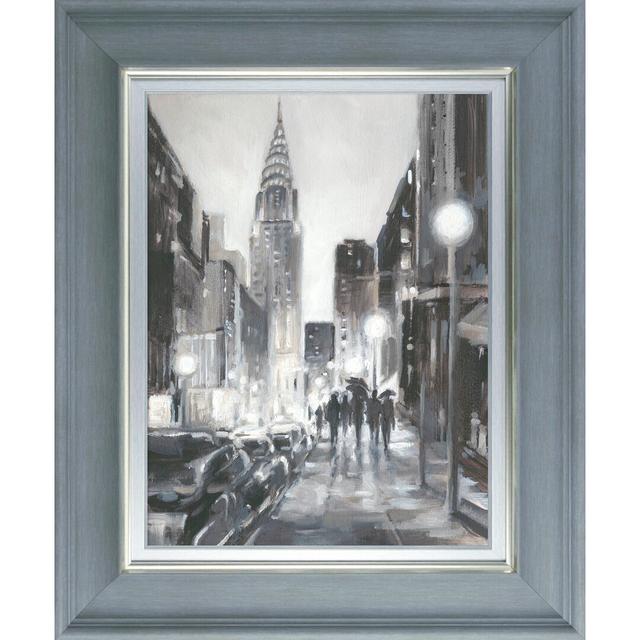 Illuminated Streets II by Ethan Harper - 2 Piece Picture Frame Photograph Set on Canvas (Set of 2) Rosalind Wheeler on Productcaster.