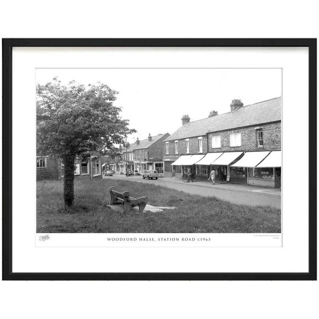 Woodford Halse, Station Road C1965 - Single Picture Frame Print The Francis Frith Collection Size: 28cm H x 36cm W x 2.3cm D on Productcaster.