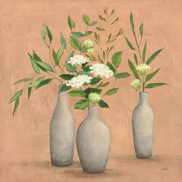 Natural Bouquet I by Julia Purinton - Wrapped Canvas Painting Print Rosalind Wheeler Size: 91cm H x 91cm W on Productcaster.