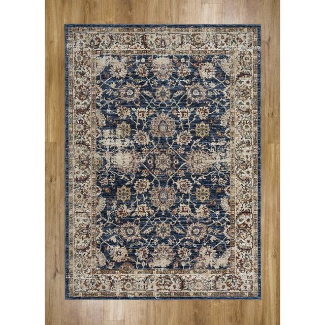 Elick Blue/Beige Rug Bloomsbury Market Rug Size: Rectangle 200 x 290cm on Productcaster.