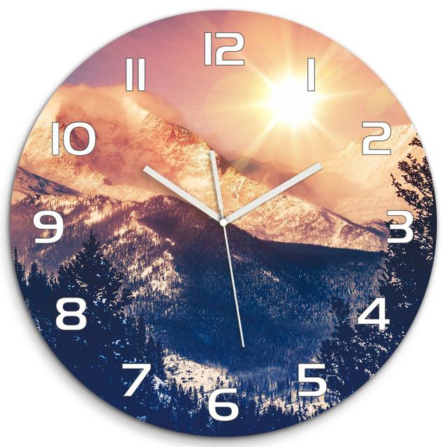 Joichiro 60cm Silent Wall Clock East Urban Home on Productcaster.