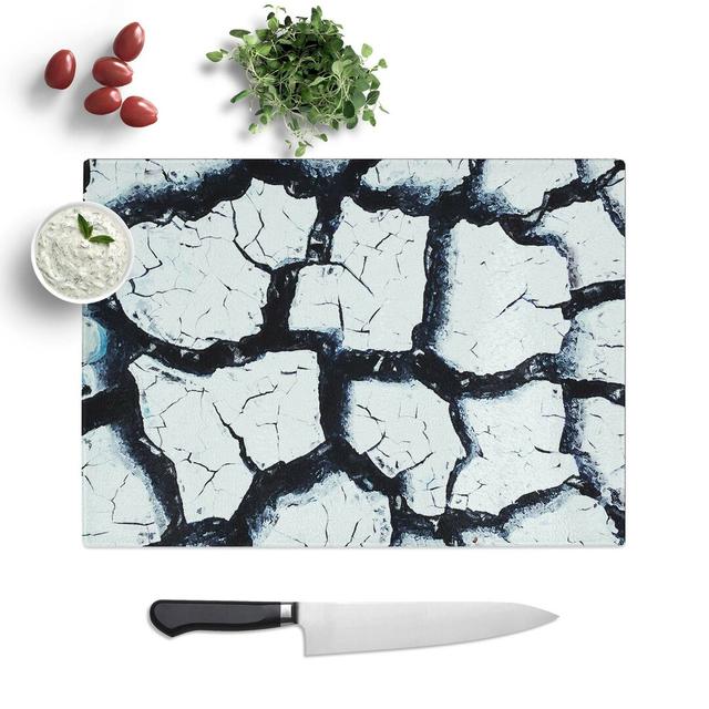 Glass Drought in The Arizona Desert in Abstract Chopping Board East Urban Home Size: 39 cm W x 28.5 cm L on Productcaster.