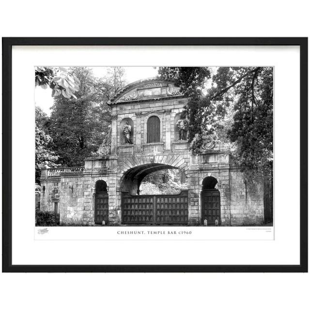 'Cheshunt, Temple Bar C1960' by Francis Frith - Picture Frame Photograph Print on Paper The Francis Frith Collection Size: 45cm H x 60cm W x 2.3cm D on Productcaster.