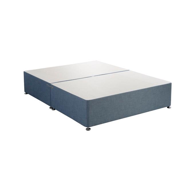 Coilsprung Divan Bed 17 Stories Colour: Duckegg, Size: Kingsize (5'), Base Type: 2 Drawers on Productcaster.