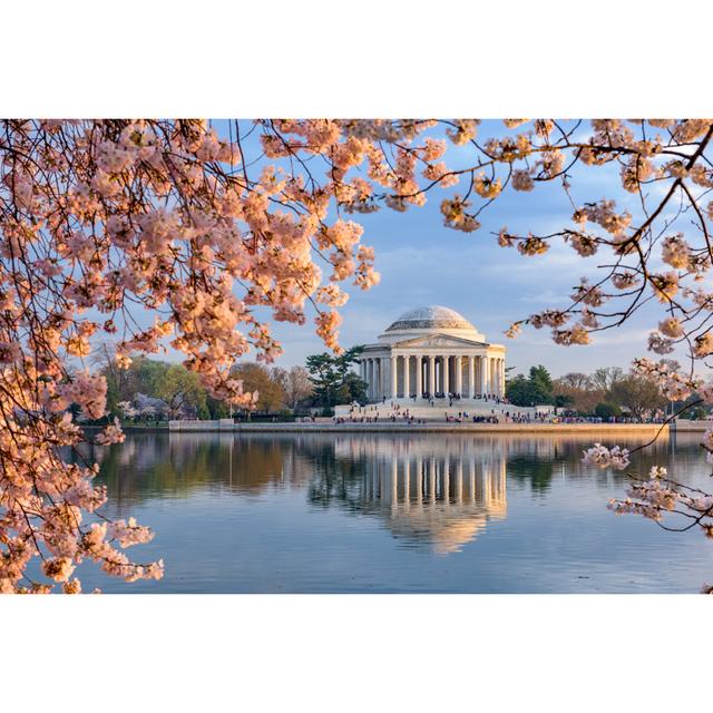 Washington DC In Spring - Wrapped Canvas Print 17 Stories Size: 30cm H x 46cm W x 3.8cm D on Productcaster.