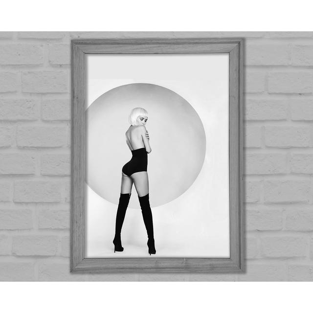 Blonde Sunrise Boots - Single Picture Frame Art Prints Bright Star Size: 118.9cm H x 84.1cm W x 1.5cm D on Productcaster.