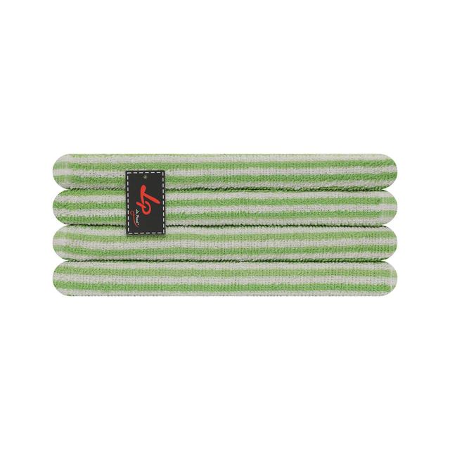 Striped Essential 100% Cotton Kitchen 4 Piece With Hanging Loops (Set of 6) La Pearl on Productcaster.