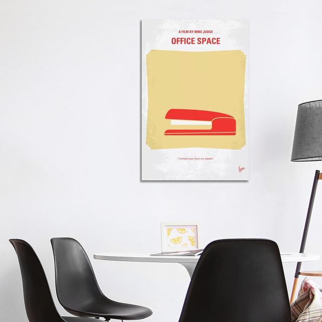 Office Space by Chungkong - Wrapped Canvas Print East Urban Home Size: 101.6cm H x 66.04cm W x 1.91cm D on Productcaster.