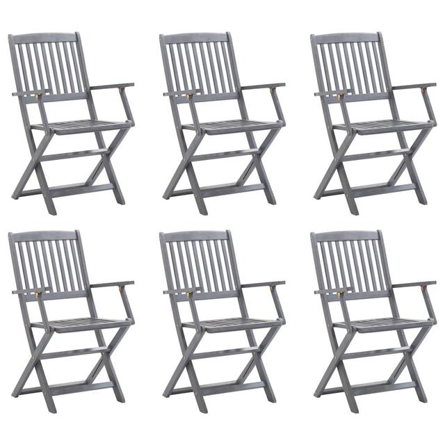 Lancaer Folding Outdoor Chairs (Set of 6) Highland Dunes on Productcaster.