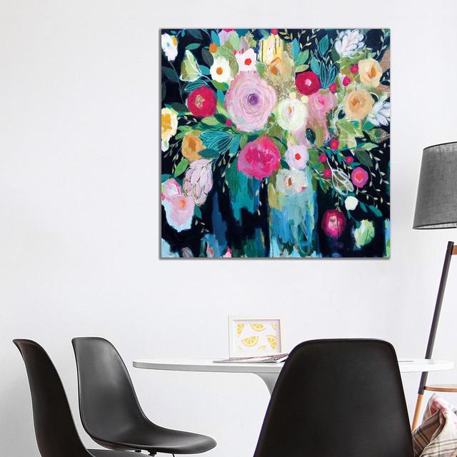 Follow The Roses by Carrie Schmitt - Wrapped Canvas Gallery-Wrapped Canvas Giclée ClassicLiving Size: 93.98cm H x 93.98cm W x 1.905cm D on Productcaster.