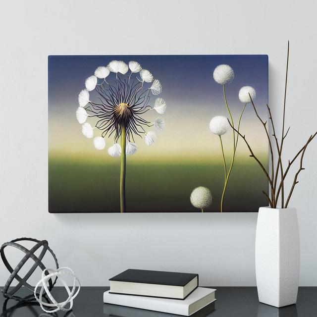 Stunning Dandelion Flowers - Wrapped Canvas Graphic Art Brambly Cottage on Productcaster.