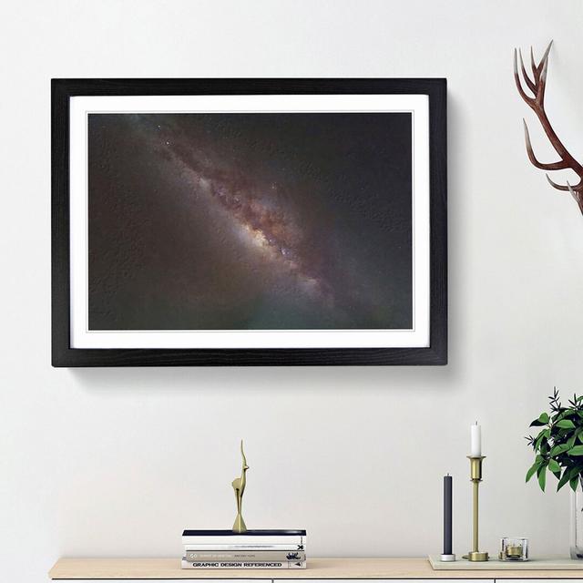 Universe in Abstract Vol.47 in Abstract - Picture Frame Graphic Art Print East Urban Home Size: 27cm H x 36cm W x 2cm D, Frame Option: Black Framed on Productcaster.