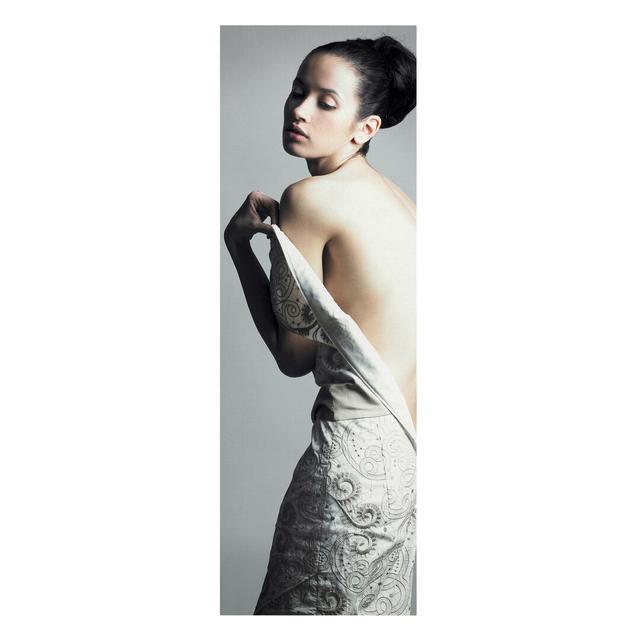 Undress Me - Wrapped Canvas Graphic Art Canora Grey Size: 150cm H x 50cm W on Productcaster.