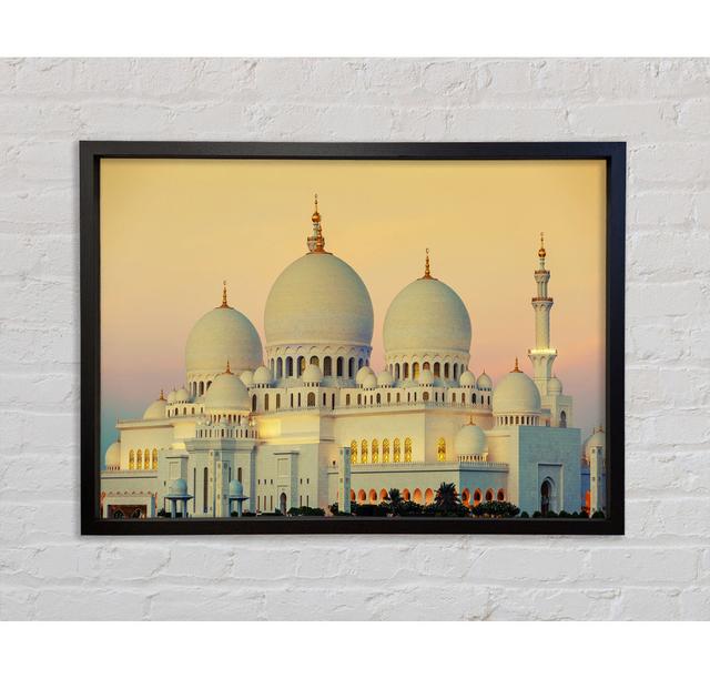 Temple Palace Framed Print Bright Star Size: 100cm H x 141.4cm W on Productcaster.