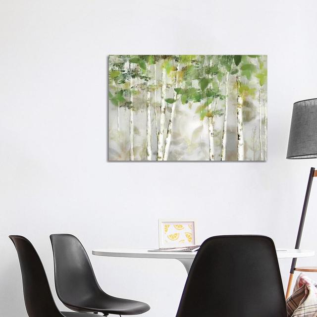 Evergreen Forest by Nan - Wrapped Canvas Painting Alpen Home Size: 66.04cm H x 101.6cm W x 3.81cm D on Productcaster.