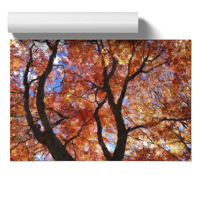 Maple Tree Vol.2 - No Frame Print East Urban Home Size: 21cm H x 30cm W x 0.1cm D on Productcaster.