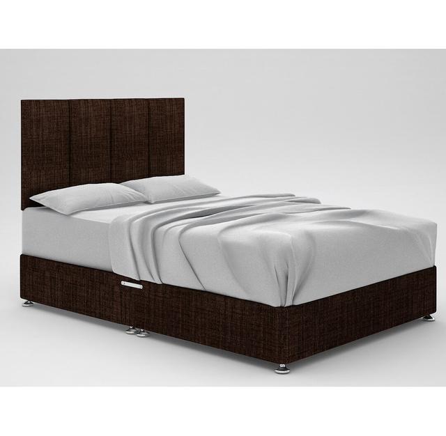 Bendooragh Divan Bed Base 17 Stories Colour: Chocolate, Size: King (5'), Storage Type: No Storage on Productcaster.