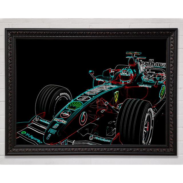 Formula One Profile - Einzelner Bilderrahmen Kunstdrucke Bright Star Größe: 59,7 cm H x 84,1 cm B on Productcaster.