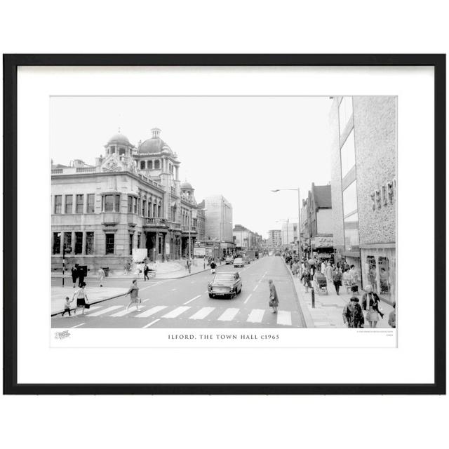 'Ilford, the Town Hall C1965' by Francis Frith - Picture Frame Photograph Print on Paper The Francis Frith Collection Size: 40cm H x 50cm W x 2.3cm D on Productcaster.