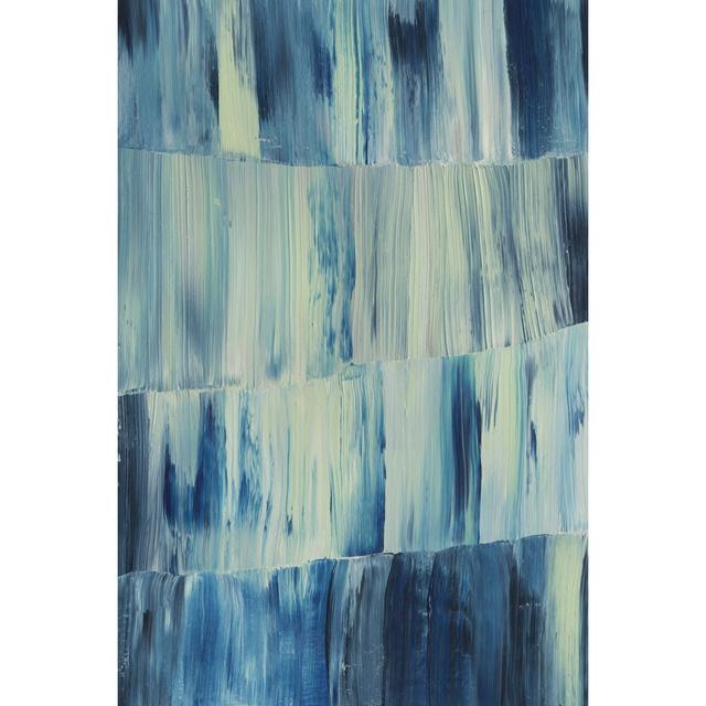 Aurora Blues II Ivy Bronx Size: 122cm H x 81cm W x 3.8cm D on Productcaster.