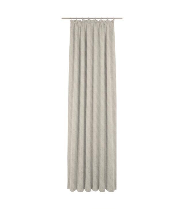 Lizeth Pencil Pleat Room Darkening Single Curtain Latitude Run Colour: Light grey, Size: 145 x 225cm on Productcaster.