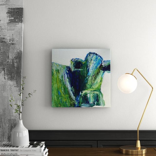 'Be Green' Painting Print on Wrapped Canvas East Urban Home Size: 45cm H x 45cm W x 3.81cm D on Productcaster.