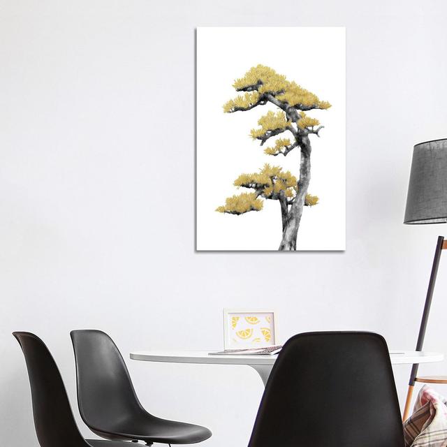 Minimal Botanical - Bonsai Tree IV by Amini54 - Wrapped Canvas Painting ClassicLiving Size: 101.6cm H x 66.04cm W x 3.81cm D on Productcaster.