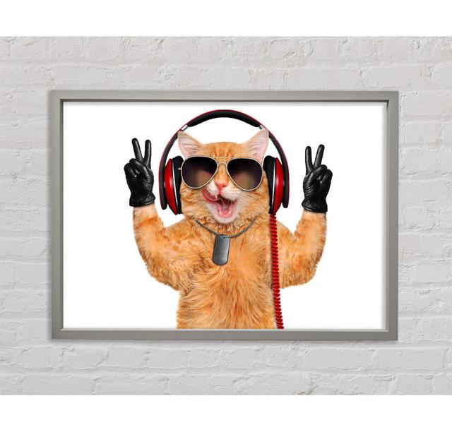 Top Cat Framed Print Happy Larry Size: 100cm H x 141.4cm W on Productcaster.