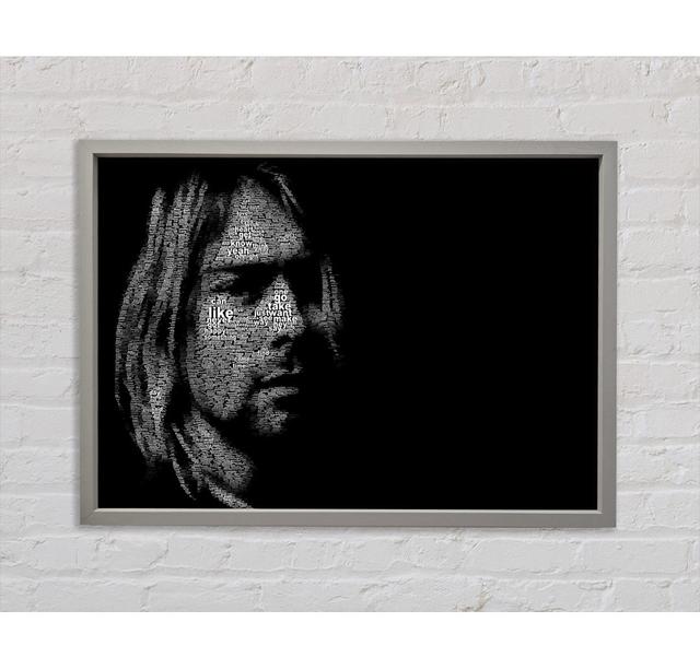 Kurt Cobain Porträt - Druck Bright Star Größe: 84,1 cm H x 118,9 cm B x 3,3 cm T on Productcaster.