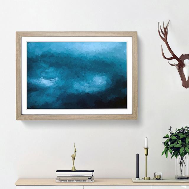 Moody Skies - Picture Frame Graphic Art Print East Urban Home Size: 62cm H x 87cm W x 2cm D, Frame Option: Oak Framed on Productcaster.