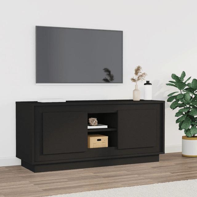 Howerton TV Stand for TVs up to 32" Alpen Home Colour: Black on Productcaster.