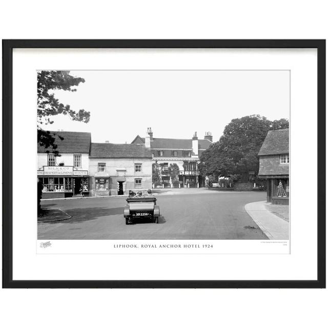 'Liphook, Royal Anchor Hotel 1924' by Francis Frith - Picture Frame Photograph Print on Paper The Francis Frith Collection Size: 60cm H x 80cm W x 2.3 on Productcaster.