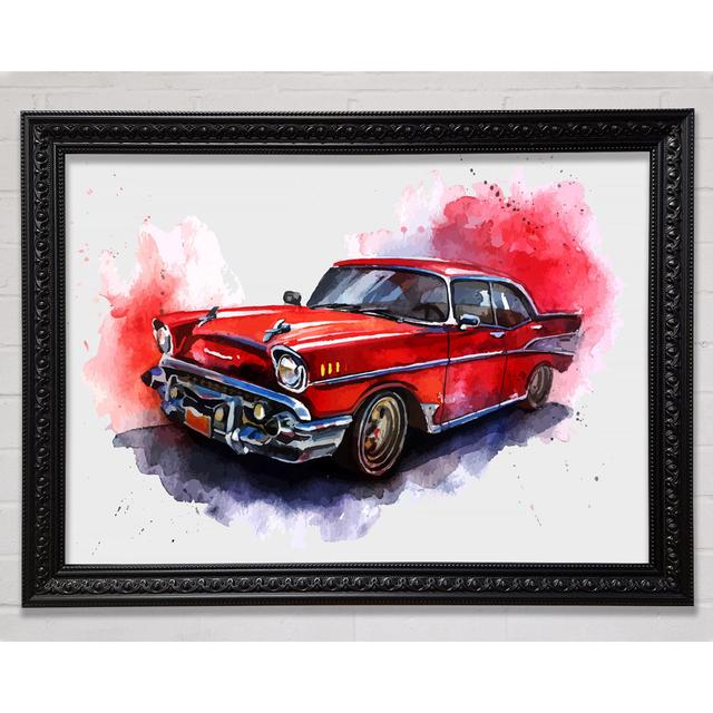 Chevrolet 1950'S Classic Framed Print Bright Star Size: 42cm H x 59.7cm W on Productcaster.