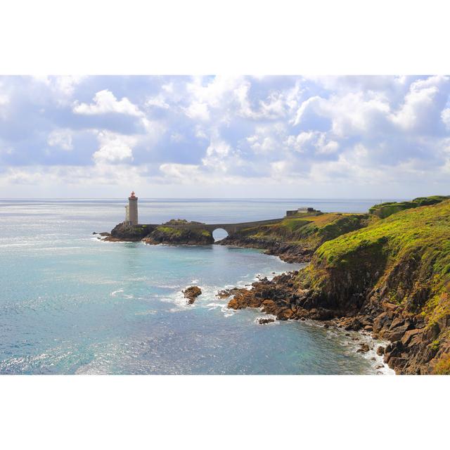 Little Kitty Lighthouse - Wrapped Canvas Print Breakwater Bay Size: 61cm H x 91cm W x 3.8cm D on Productcaster.