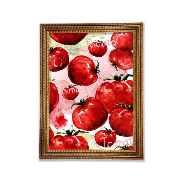 Just Tomatos - Single Picture Frame Art Prints August Grove Size: 59.7cm H x 42cm W x 3cm D on Productcaster.