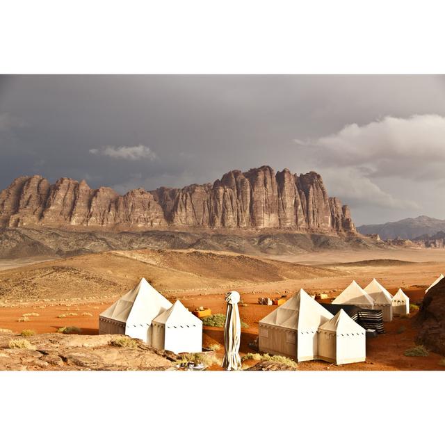 Tallega Wadi Rum - Wrapped Canvas Print Natur Pur Size: 51cm H x 76cm W 3.8cm D on Productcaster.