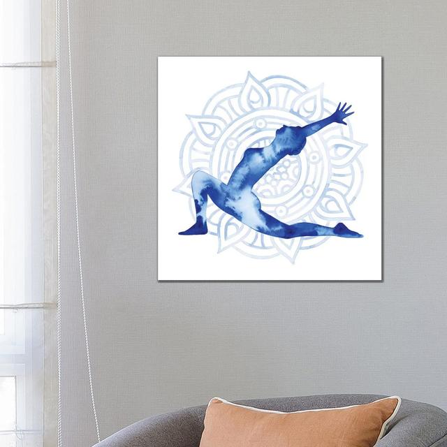 Yoga Flow II by Grace Popp - Wrapped Canvas Print Latitude Vive Size: 66.04cm H x 66.04cm W x 1.91cm D on Productcaster.