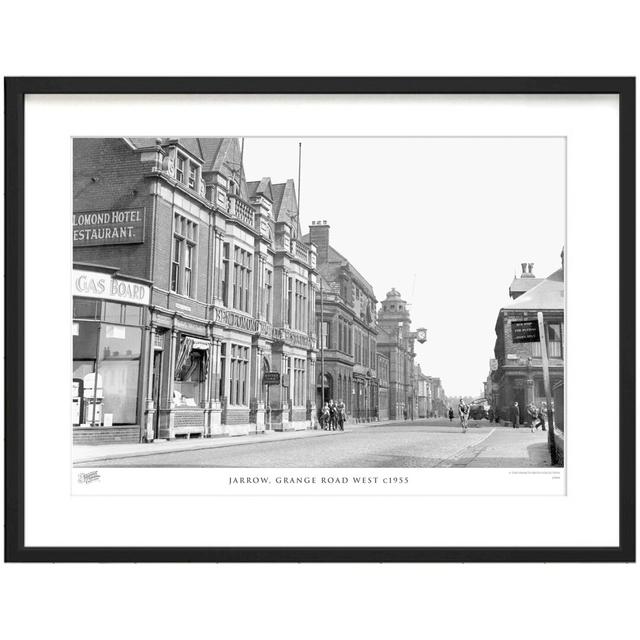 Jarrow, Grange Road West C1955 by Francis Frith - Single Picture Frame Print The Francis Frith Collection Size: 45cm H x 60cm W x 2.3cm D on Productcaster.