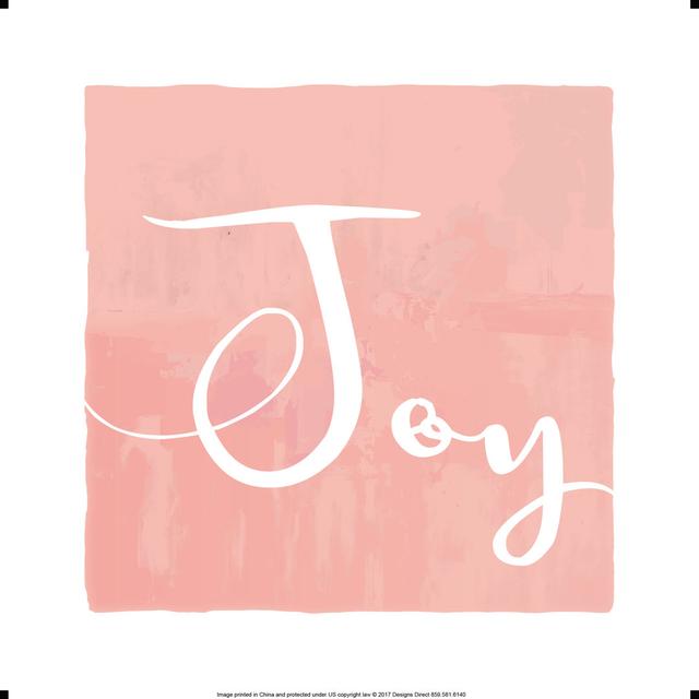 Blush Painting Joy Maturi Size: 122cm H x 122cm W x 3.8cm D on Productcaster.