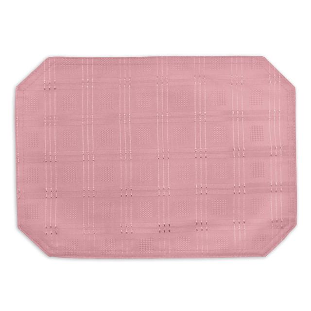 Rectangle Striped Tablecloth Rosdorf Park Size: 2cm W x 45cm L, Colour: Blush on Productcaster.