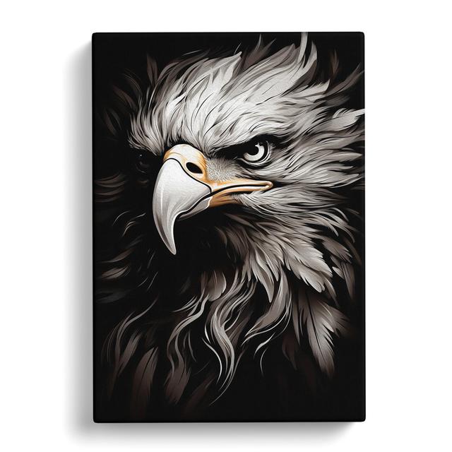 Eagle Line - No Frame Art Prints Alpen Home Size: 76cm H x 50cm W x 3cm D on Productcaster.