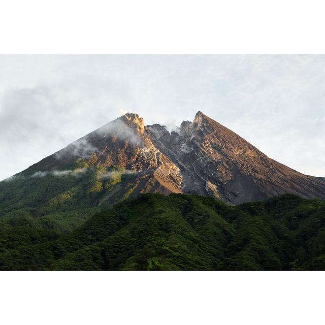 Active Volcano At Merapi Peak Alpen Home Size: 51cm H x 76cm W on Productcaster.