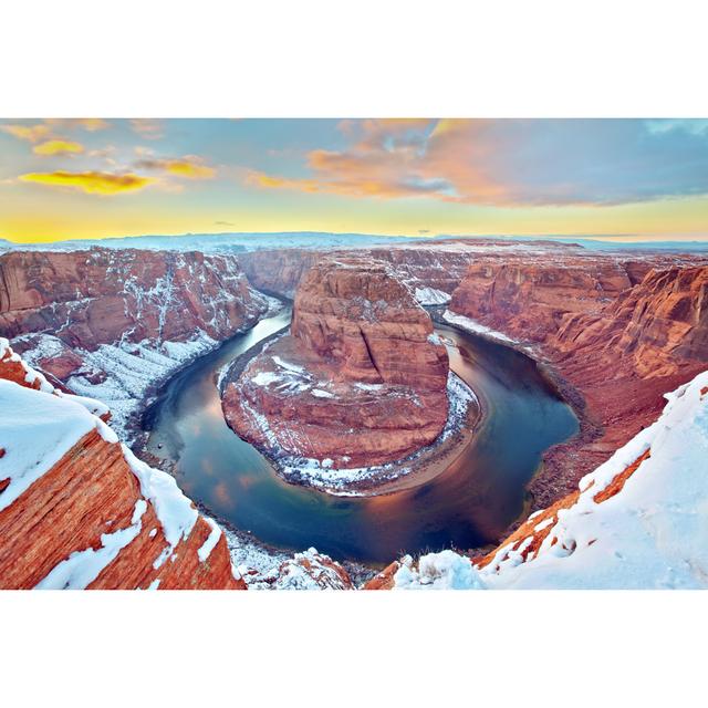 Horseshoe Bend (Arizona) by Mauhorng - Wrapped Canvas Photograph Union Rustic Size: 30Cm H x 46Cm W on Productcaster.