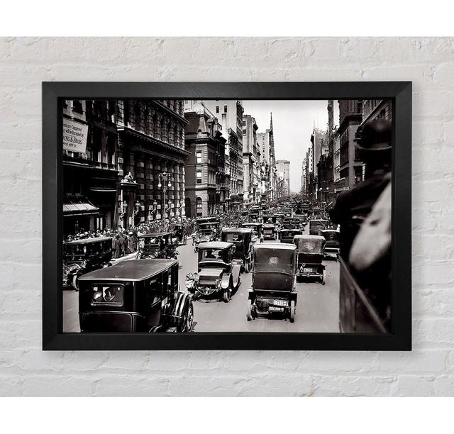 New York City Retro - Print Bright Star Size: 100cm H x 141.4cm W x 3.4cm D on Productcaster.